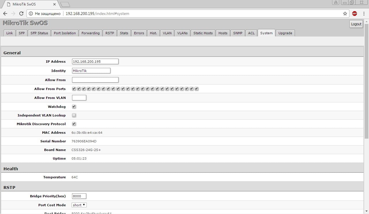Обзор Cloud Smart Switch CSS326-24G-2S+RM Обзор Cloud Smart Switch CSS326-24G-2S+RM