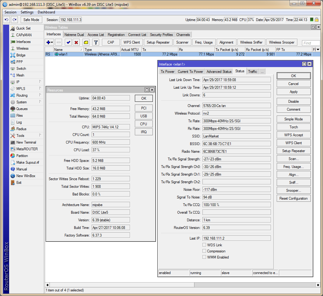 Огляд Mikrotik DISC Lite5 Обзор Mikrotik DISC Lite5