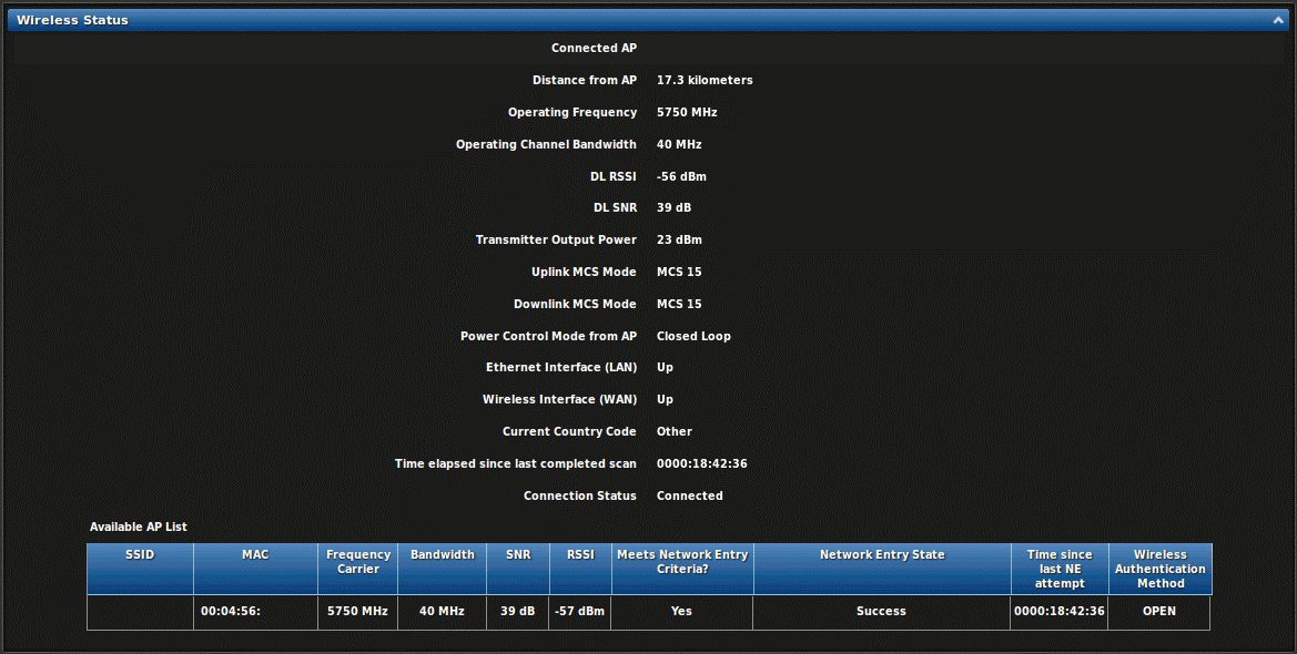 Статус системи ePMP 1000 GPS Sync Статус системы ePMP 1000 GPS Sync