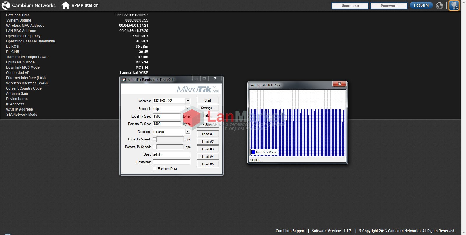 scr3 Cambium Networks налаштування scr3 Cambium Networks настройки