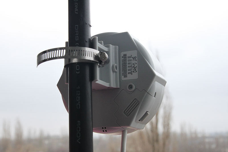 монтаж Mikrotik SXT G-2HnD монтаж Mikrotik SXT G-2HnD