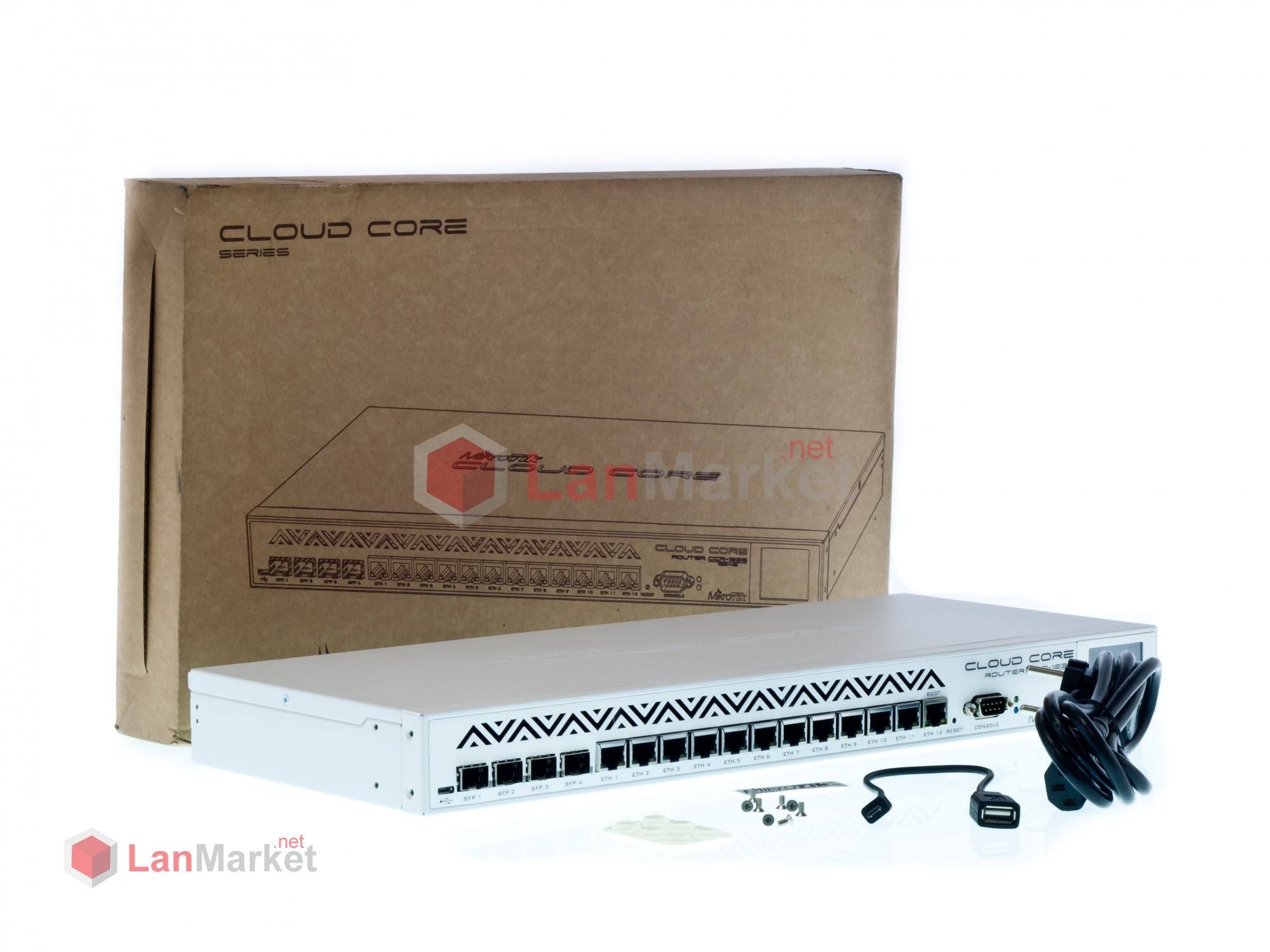 Cloud Core Router CCR1036-12G-4S-EM Cloud Core Router CCR1036-12G-4S-EM
