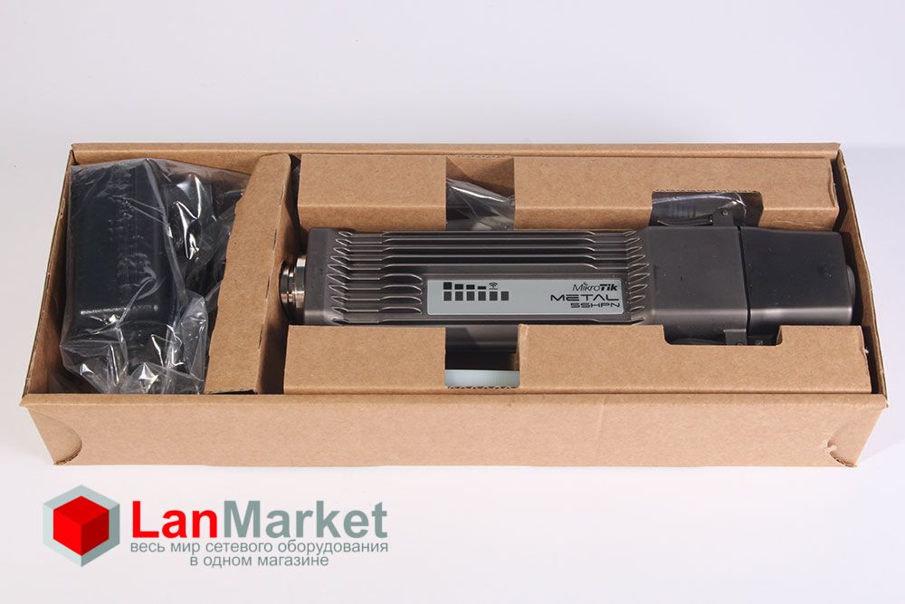 Mikrotik Metal 5SHPn упаковка відкрита Mikrotik Metal 5SHPn упаковка открытая