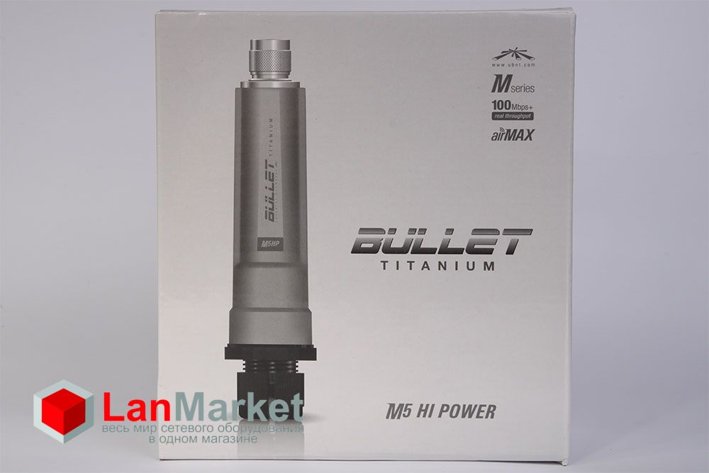 Ubiquiti Bullet M5 Titanium упаковка Ubiquiti Bullet M5 Titanium упаковка