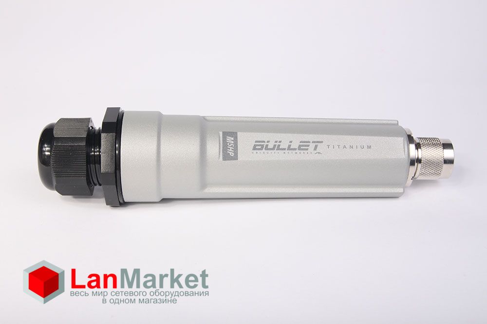 Ubiquiti Bullet M5 Titanium зовнішній вигляд Ubiquiti Bullet M5 Titanium внешний вид