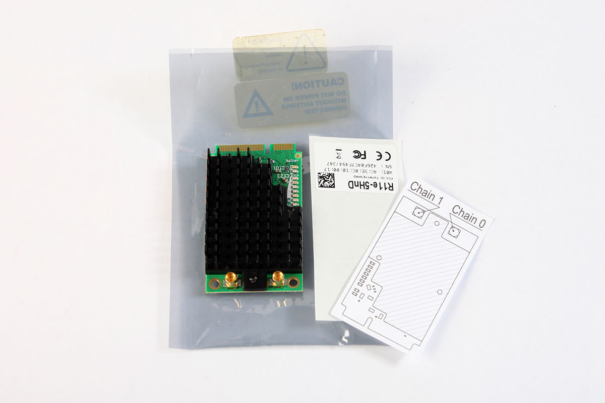 Упаковка Mikrotik R11e-5HnD Упаковка Mikrotik R11e-5HnD