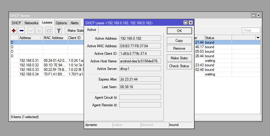 призначення IP адреси певному комп'ютеру IP address of a specific computer