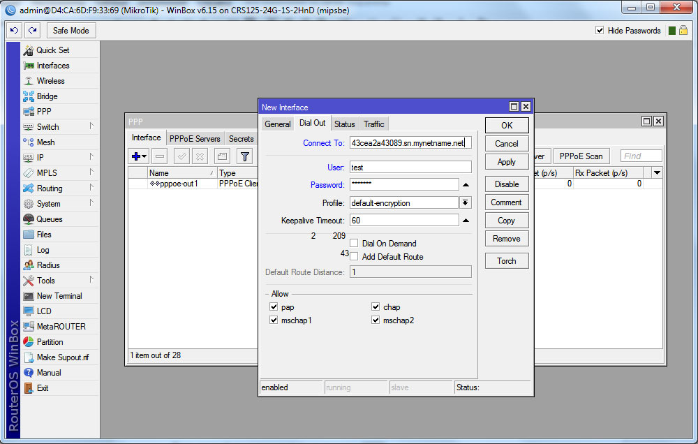 Mikrotik Router OS: Cloud 2 Mikrotik Router OS: Cloud 2
