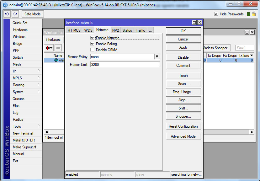 Mikrotik RouterOS протокол Nstream Mikrotik RouterOS протокол Nstream