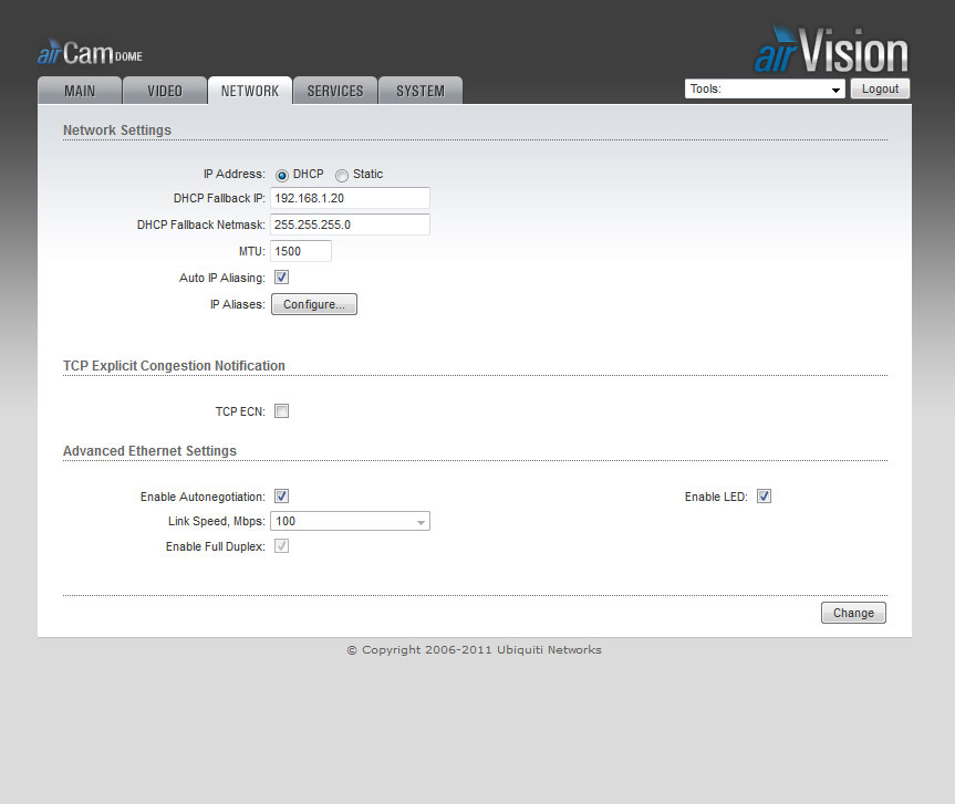 Ubiquiti Networks AirVision Network Ubiquiti Networks AirVision Network