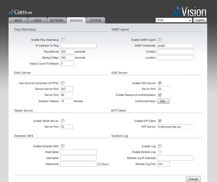 Ubiquiti Networks AirVision Services Ubiquiti Networks AirVision Services