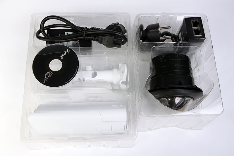 Ubiquiti Networks AirCAM та Ubiquiti Networks AirCAM Dome упаковка Ubiquiti Networks AirCAM и Ubiquiti Networks AirCAM Dome упаковка