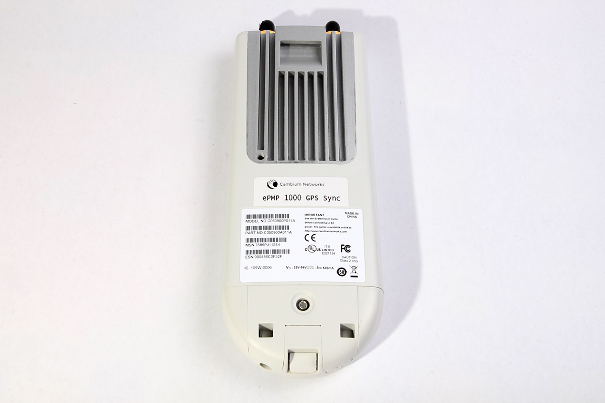 Вигляд знизу ePMP-1000 GPS Sync Вид снизу ePMP-1000 GPS Sync