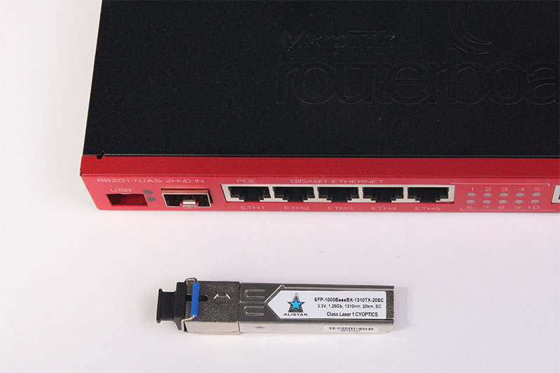 SFP модуль RB2011UAS-2HnD-IN SFP модуль RB2011UAS-2HnD-IN