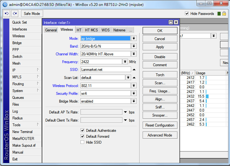 Mikrotik SXT 5HnD - RouterOS Mikrotik SXT 5HnD - RouterOS