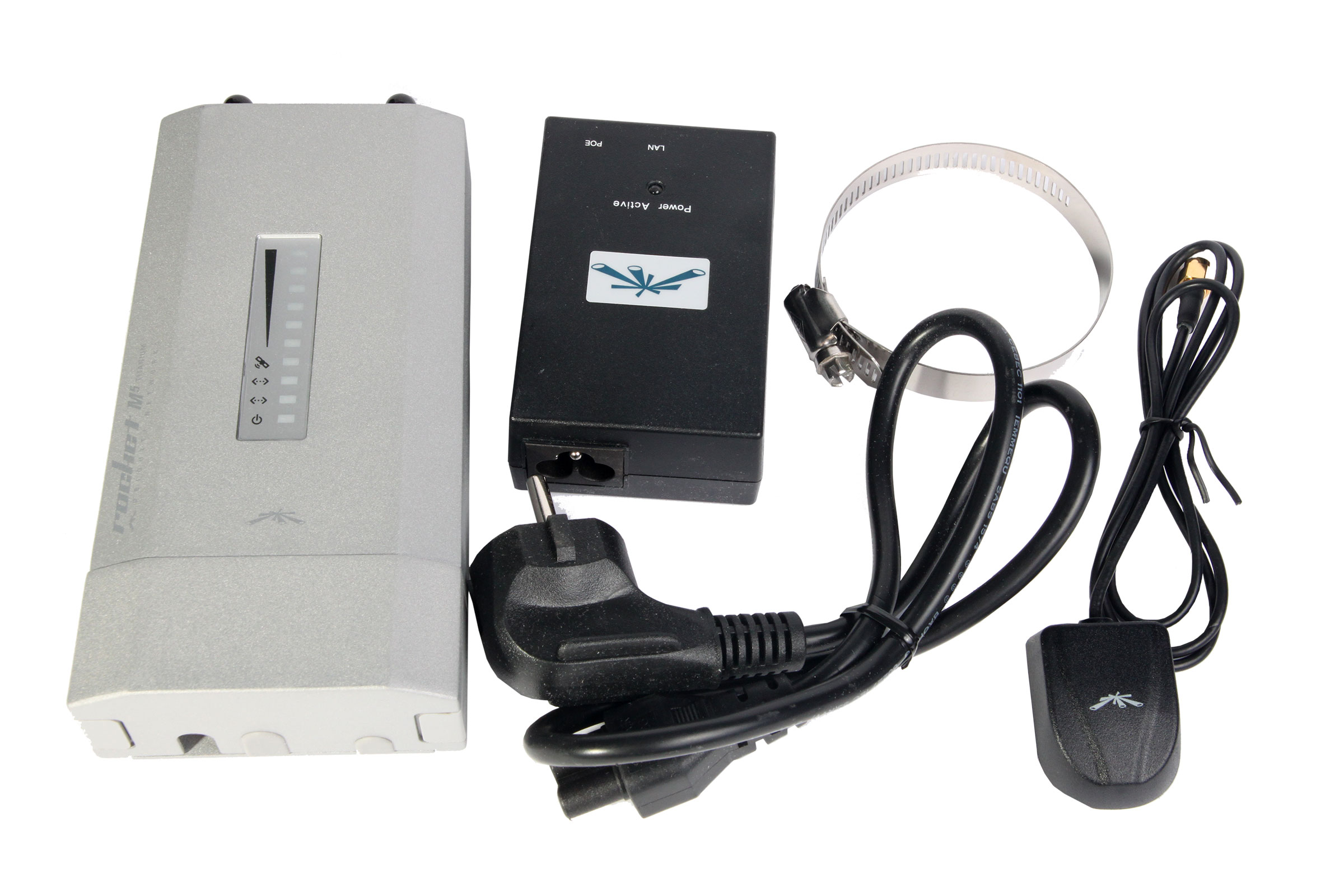 Ubiquiti Rocket M5 Titanium - комплект постачання Ubiquiti Rocket M5 Titanium - комплект поставки