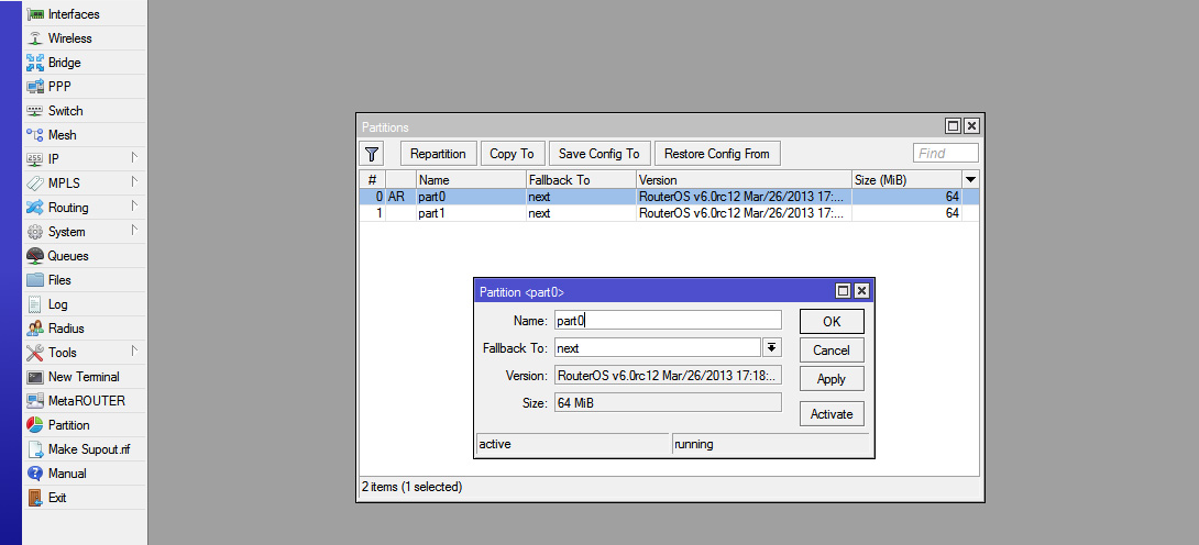 pic 6 Создание разделов - Partition pic 6 Создание разделов - Partition
