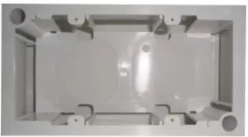 Подрозетник 80x150mm для внешней установки внутренней розетки, N-серия