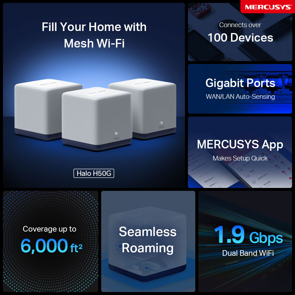 Виникли проблеми з WiFi? Mercusys Halo може допомогти