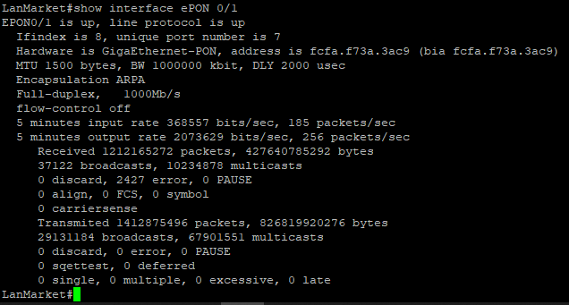 Базовые команды проверки состояния и режимов работы ONU на OLT BDCom P3310