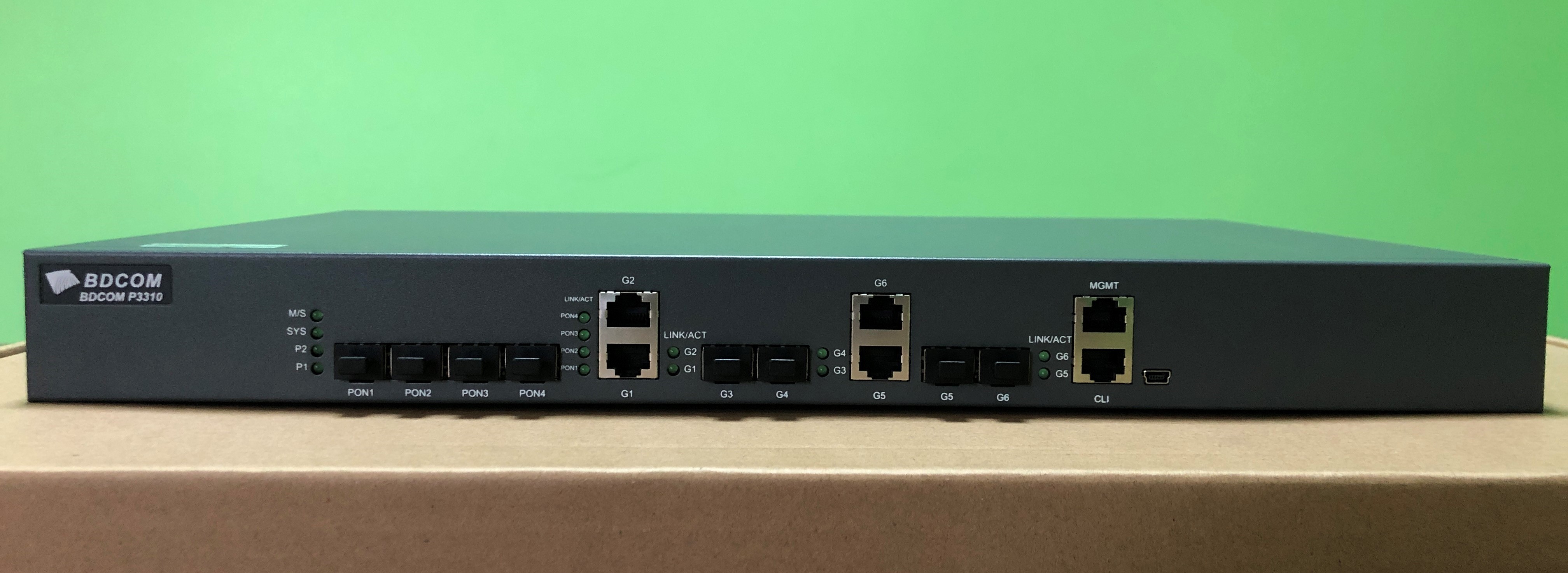 Обзор OLT BDCOM P3310D: настройка и сравнение с предыдущими ревизиями