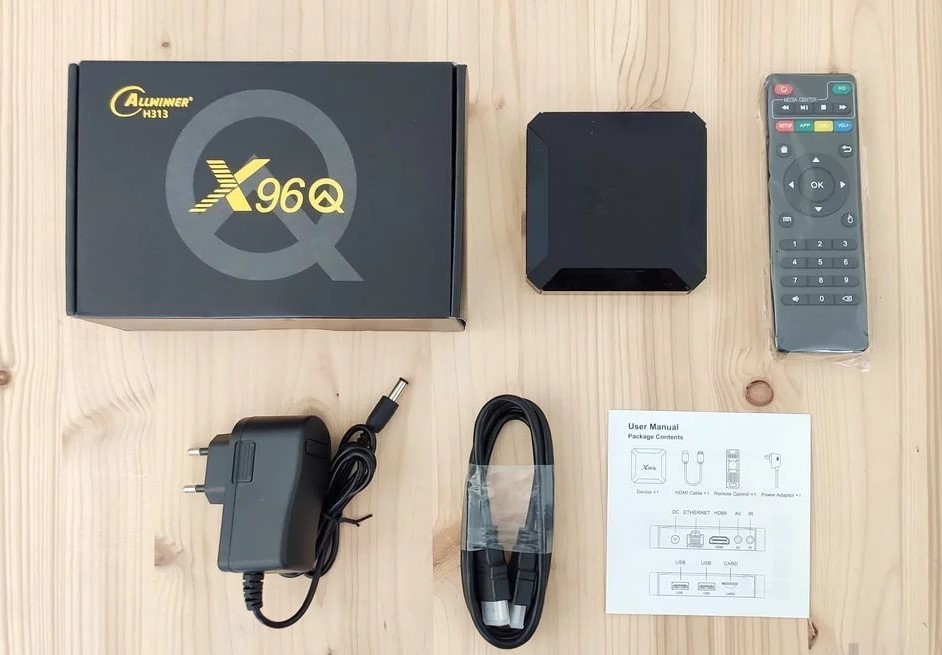 Обзор IPTV приставки X96Q с новым SoC Allwinner H313 и Android 10