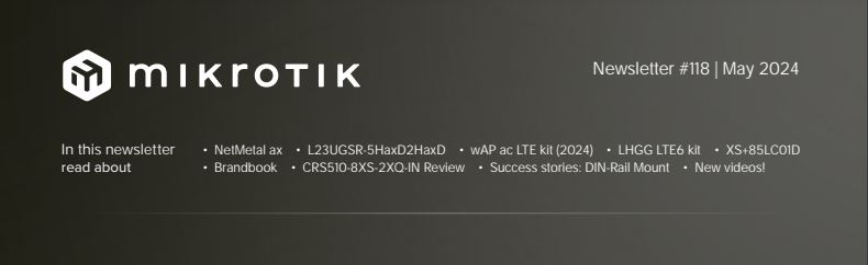 Новинки Mikrotik Травень 2024: довгоочікуваний NetMetal ax вже в продажу!