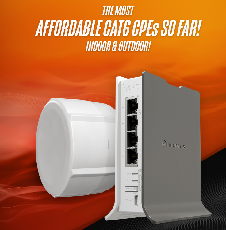 Новий LTE модуль в SXT LTE6 від Mikrotik