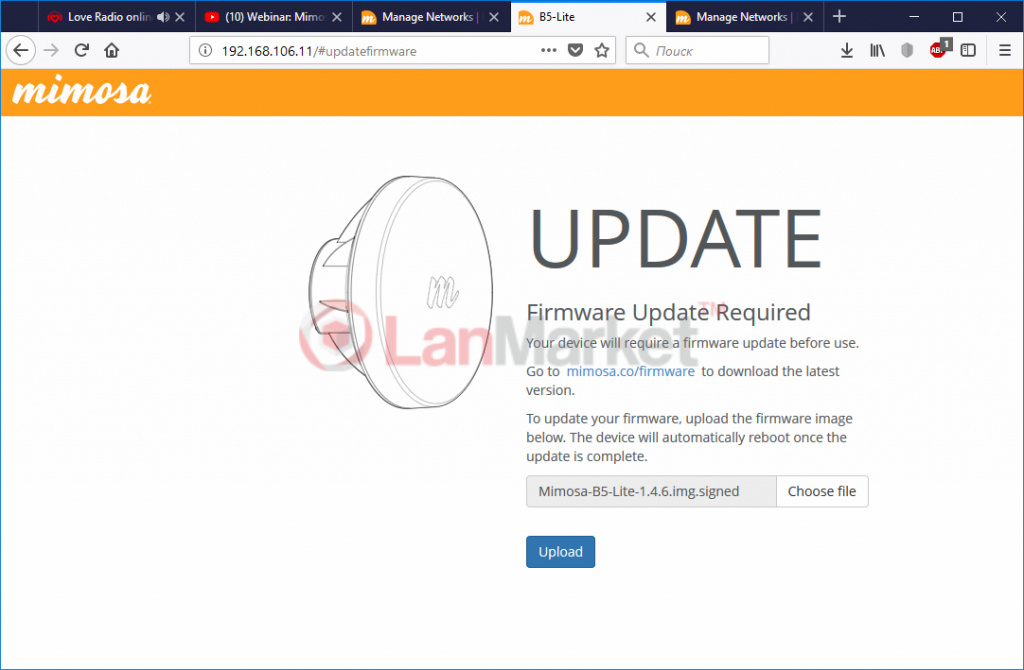 mimosa B5-lite mimosa B5-lite