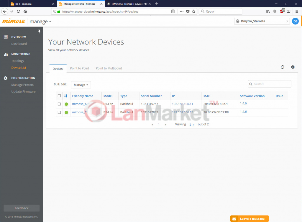 mimosa B5-lite mimosa B5-lite
