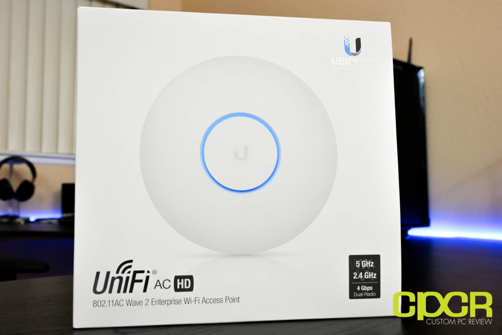 Огляд точки доступу UniFi AC HD (UAP-AC-HD) Обзор точки доступа UniFi AC HD (UAP-AC-HD)