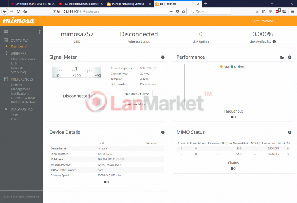 mimosa B5-lite mimosa B5-lite