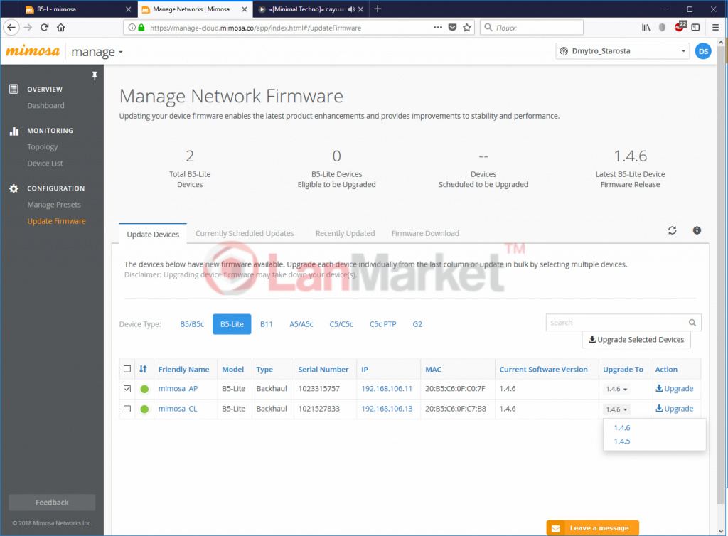 mimosa B5-lite mimosa B5-lite