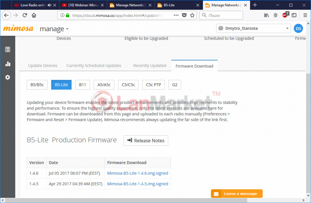mimosa B5-lite mimosa B5-lite