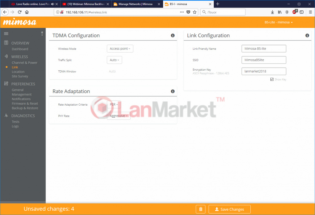 mimosa B5-lite mimosa B5-lite