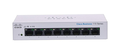 Коммутатор Cisco CBS110-8T-D-EU
