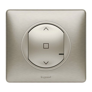 Умный выключатель жалюзи 2А 230В Celiane with NETATMO, титан