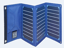 Power bank 8000 mAh Solar, DS-15w 8000 (5V / 200mA), 2xUSB, 5V / 1A / 2,1A, USB <-> mi