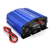 Инвертор напряжения Tommatech MS-1200, 12V / 220V, 1200W с аппроксимированной синусоидой, 2Shuko, US
