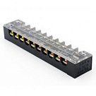 Клемна колодка 10-розрядна TB-1510 15A/600V, переріз дроту 0,5-1,5мм2, 50 шт в упаковці, ціна