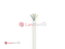 Ok-net КПВ-ВП (350), 4x2x0.51, внутренний, U/UTP, ПВХ медь, Cat5e, бухта 305 м