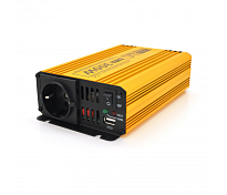 Инвертор напряжения Mexxsun MXSPSW-300, 12V / 220V, 300W с правильной синусоидой, 1 Shuko, клемные п