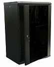 Шафа настінна 18U 600х450 розбірна WMNC-18U-FLAT-BLACK