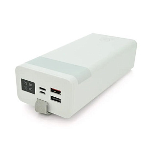 Power bank WUW-Y108 30000mAh, White, Blister