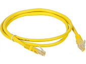 Патч-корд литий, UTP, RJ45, Cat.5e, 5m, жовтий, Cu (мідь) Q300 