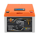 Акумулятор LP LiFePO4 12,8V - 32 Ah (410Wh) (BMS 50А/25A) пластик LCD