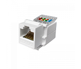 Модуль вузький Keystone Jack RJ-45 кат.5E UTP, 17.2 KRONE мм, Q50 