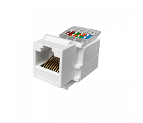 Модуль узкий Keystone Jack RJ-45 кат.5E UTP, 17.2 KRONE мм, Q50