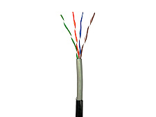 Кабель вита пара CAT.5E UTP-CCA-4Px2x0.51 Outdoor PVC+PE, 305 м, зовнішній
