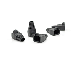 Колпачок изолирующий Merlion RJ-45 Black Cat.5/Cat.6 (100 шт/уп.) Q100